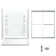 60" W x 75.75" H Frameless Rectangle Sliding Shower Kit with Towel Bar and Base Included