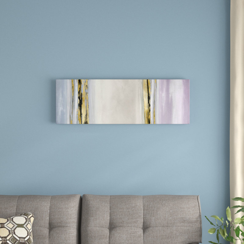 «Vertical Motion», impression sur toile, H 24 po x l 72 po x P 1,5 po, Toile tendue
