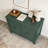 Sideboard Cabinet with Carved Roman Column Legs