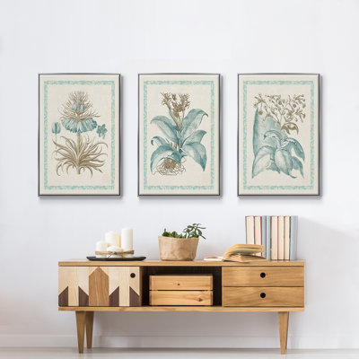 " Willow Blue Besler I " 3 - Pieces