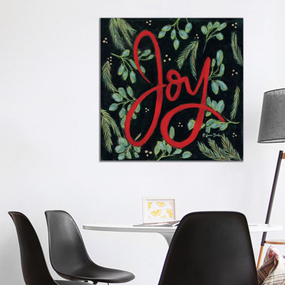 Spruced Up Joy by Sara Baker - Gallery-Wrapped Canvas Giclée on Canvas