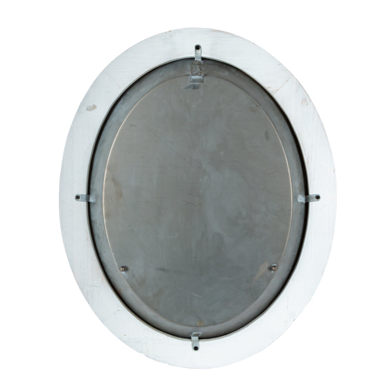 Set of 2 Assorted Galvanized Trays
