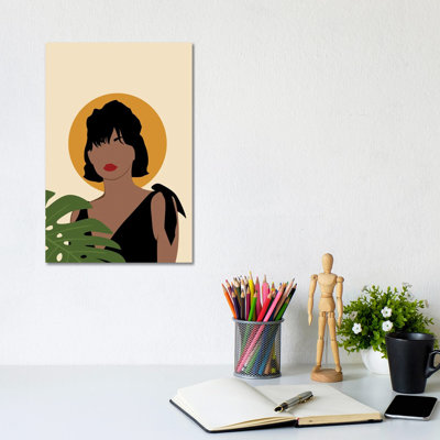 Boho Woman Portrait by Tysee Ciage - Gallery-Wrapped Canvas Giclée on Canvas