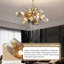 Lustre en cristal de luxe Nordic Light Convient pour la salle à manger, le salon, la cage d'escalier-129677727