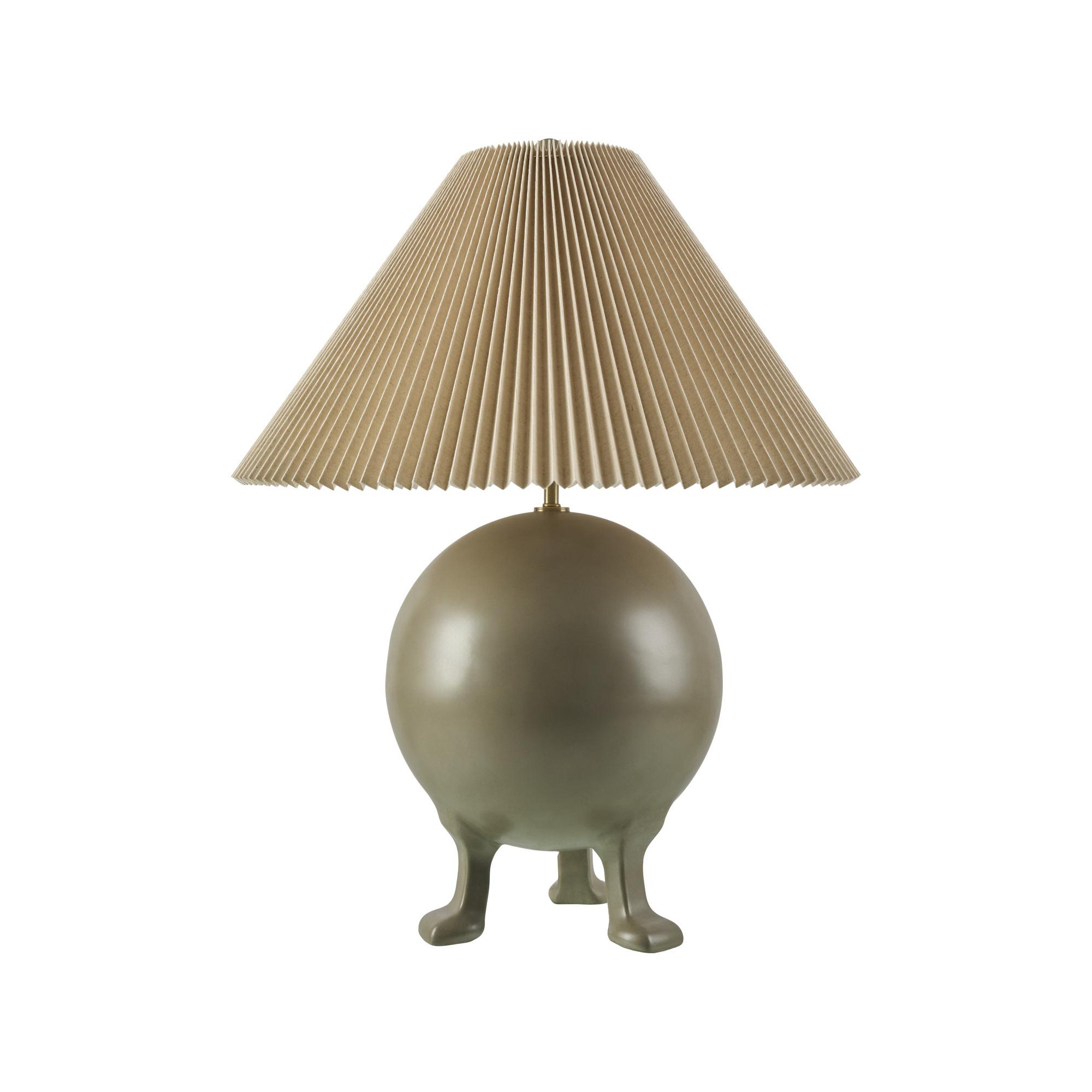 Chakera Accent Table Lamp, Gray