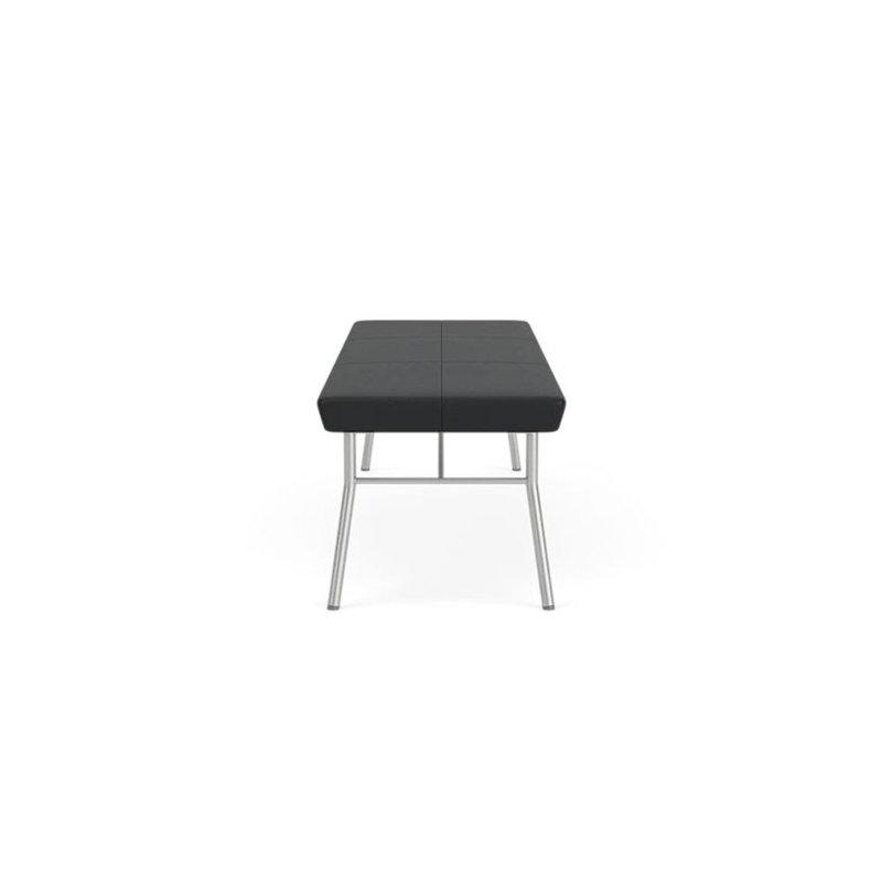 Lesro Banc en métal Mystic, Argent, Modena graphite