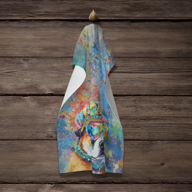Serviette de cuisine Akita Hippie Dawg