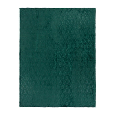 Festive Trees Throw Blanket