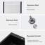 High-End Durable Quartz Kitchen Sink For A Cleaner And Quieter Kitchen