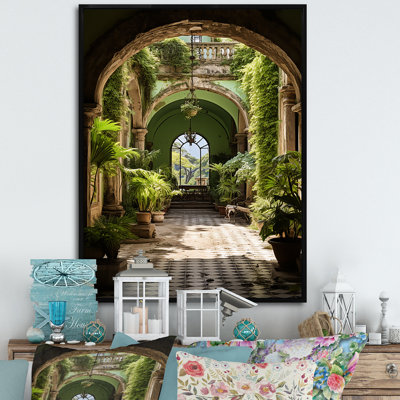 Cuba Colonail Charm Oasis I sur impression sur toile