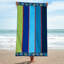 Serviette de plage surdimensionnée 100% coton Makenna