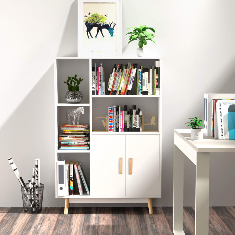 119cm H x 80cm W Wood Standard Bookcase
