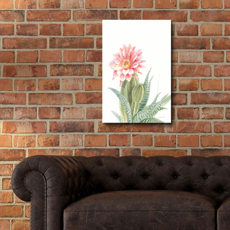  «Pastel Desert 2» par Danhui Nai, art mural en verre acrylique, 16 po x 24 po
