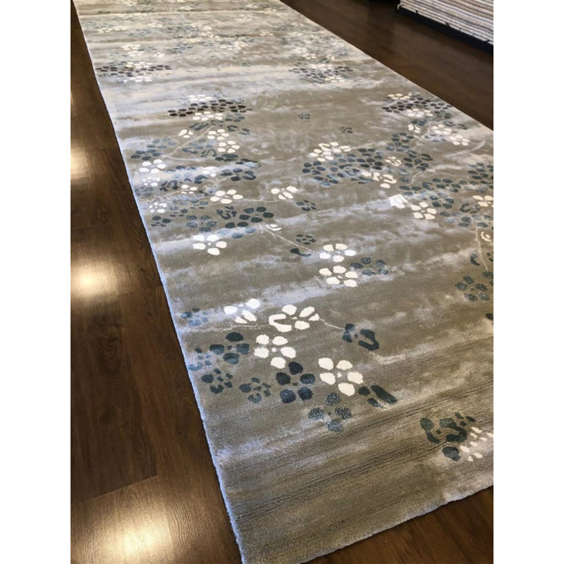 Tapis gris touffeté Special Design, Rectangle 2 pi 11 po x 4 pi 11 po