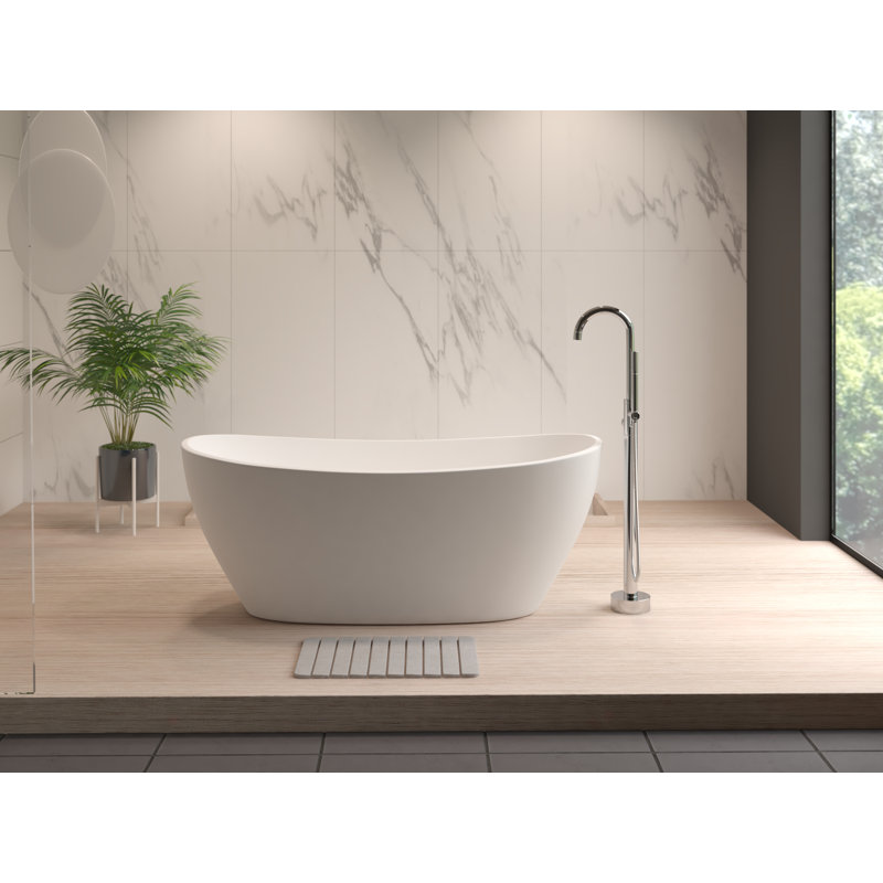 Tapis de bain Diatomite Stone, terre de diatomées à séchage rapide - gris, moyen, Gris, Moyen L 24 po x l 15 po