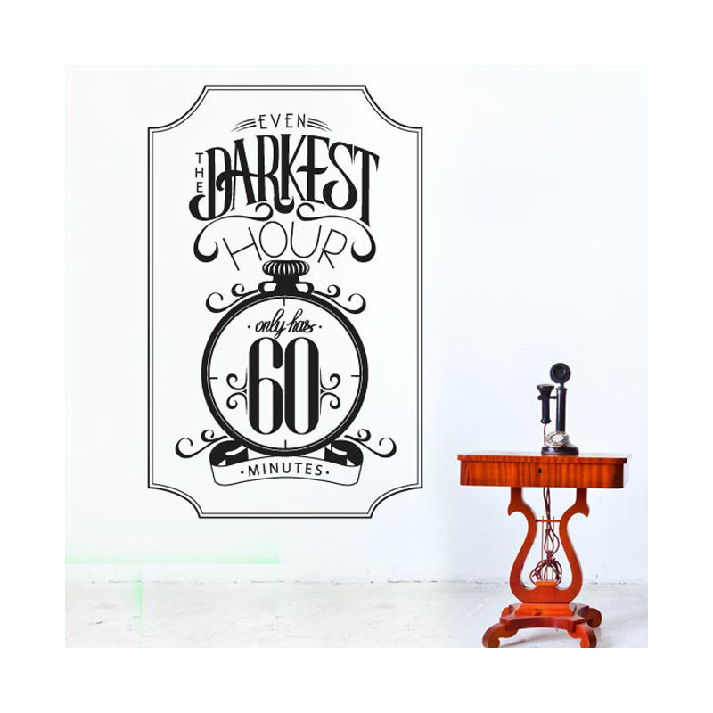 Wall Decal, Black
