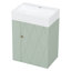 Meuble-lavabo 20 po avec lavabo en céramique-927223935