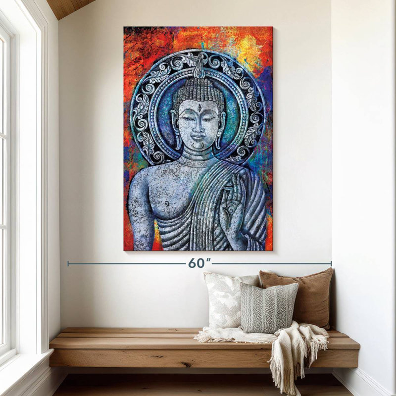 Leisha Buddha Portrait, 51" H x 34" W