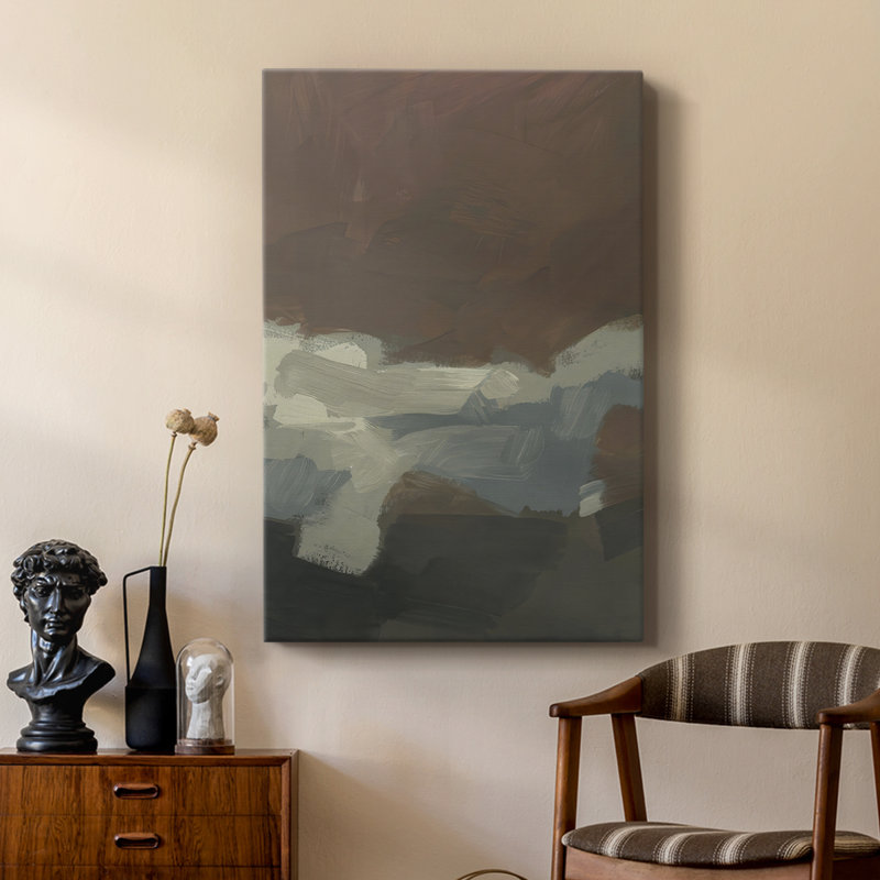 Mudstone Swath II - galerie sur mesure Cavas, H 60 po x l 40 po