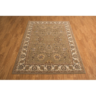 Barkett Oriental Wool Area Rug