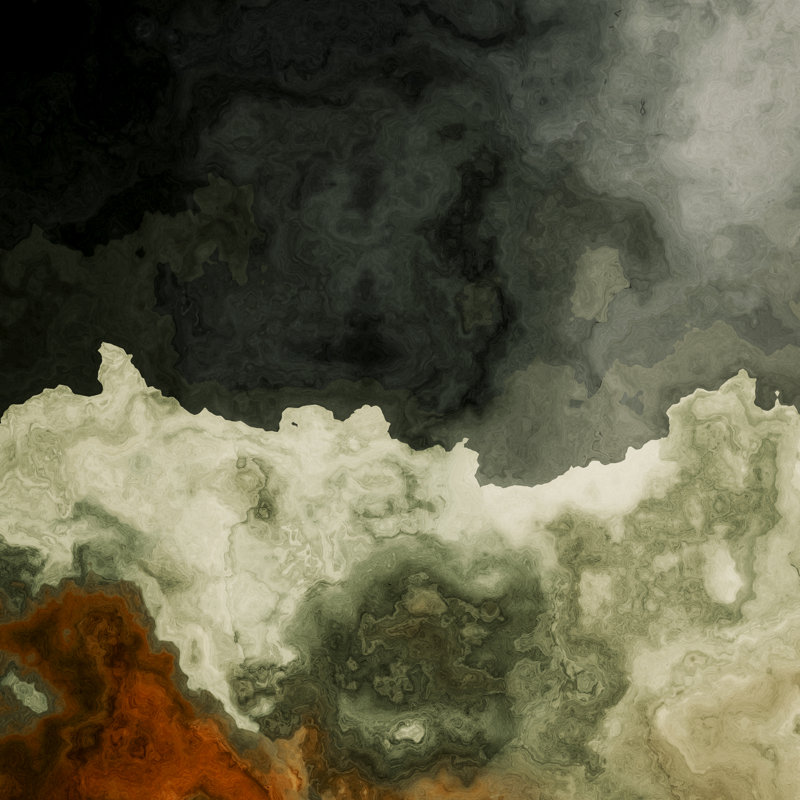 «Marble Abstraction Pattern 11», reproduction d'art sur toile géante 54 po x 54 po, H 72 po x l 72 po