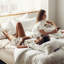 Édredon 100% canadien en duvet de couette Lincoln - toutes saisons, boucles d'angle, densité de tissage 600-111077273