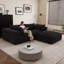 Canapé modulaire en forme de L de Boneless-370728584