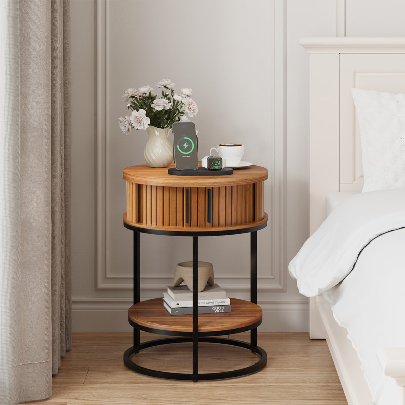 Marrius 23.6"Round End Table