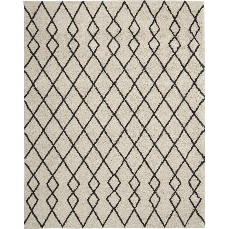Bybel Argyle Indoor Rug, Rectangle 7'10" x 9'10"