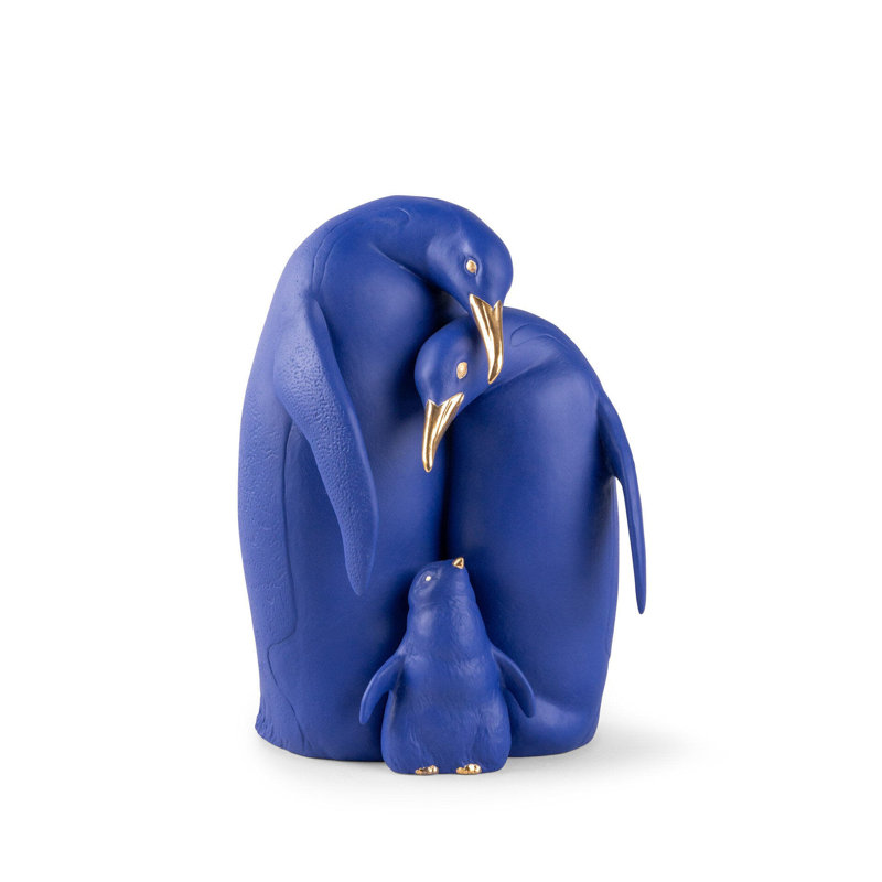 Figurine de famille pingouin, Blanc