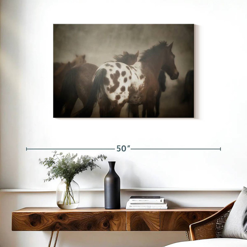 Brampt Appaloosa Herd, 24" H x 36" W