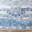 Arizona Maleek Machine Washable Non-Slip Area Rug in Grey/Blue-508034535