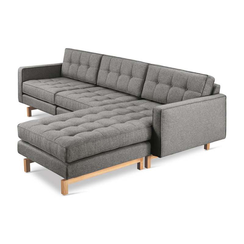 Jane 2 Bi-Sectional, Parliament Stone Performance Twill, Ash Natural