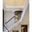 13-Light Chrome LED Chandelier With Five Crystal Rings