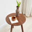 Table de bout ronde en bois de chêne massif-368300005