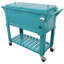 Glacière de patio à roulettes de style mobilier 80 pintes Permasteel-116395587-50807120