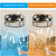 51CM 7 - Blade Caged Ceiling Fan With Remote Control And Light Kit Included
