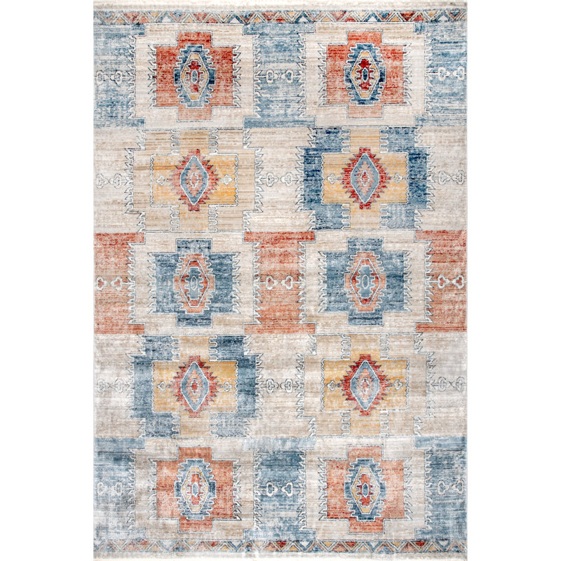 Eggleston Geometric Indoor Rug, Rectangle 5' 3" x 7' 6"