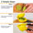 Deiss Pro Heavy-duty Metal Lemon Squeezer - Max Juice Extraction Manual Juicer