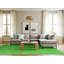 Tapis vert / noir en chenille / polyester tissé à la machine Keshanda-972978190