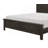 Transitional Style Queen Bed, 1Pc Panel Bed