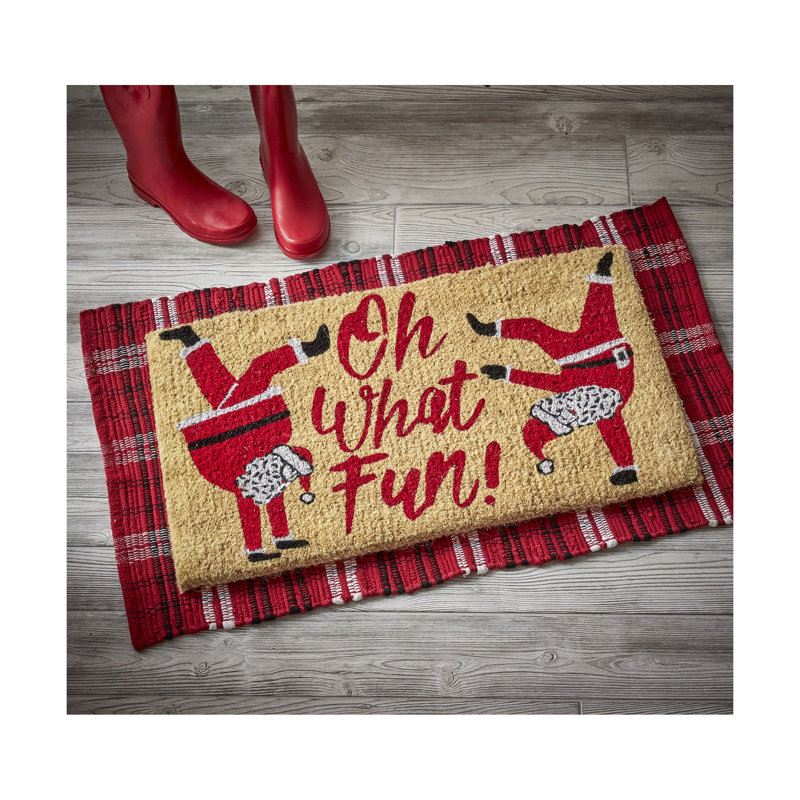 Itzak Christmas Indoor Doormat