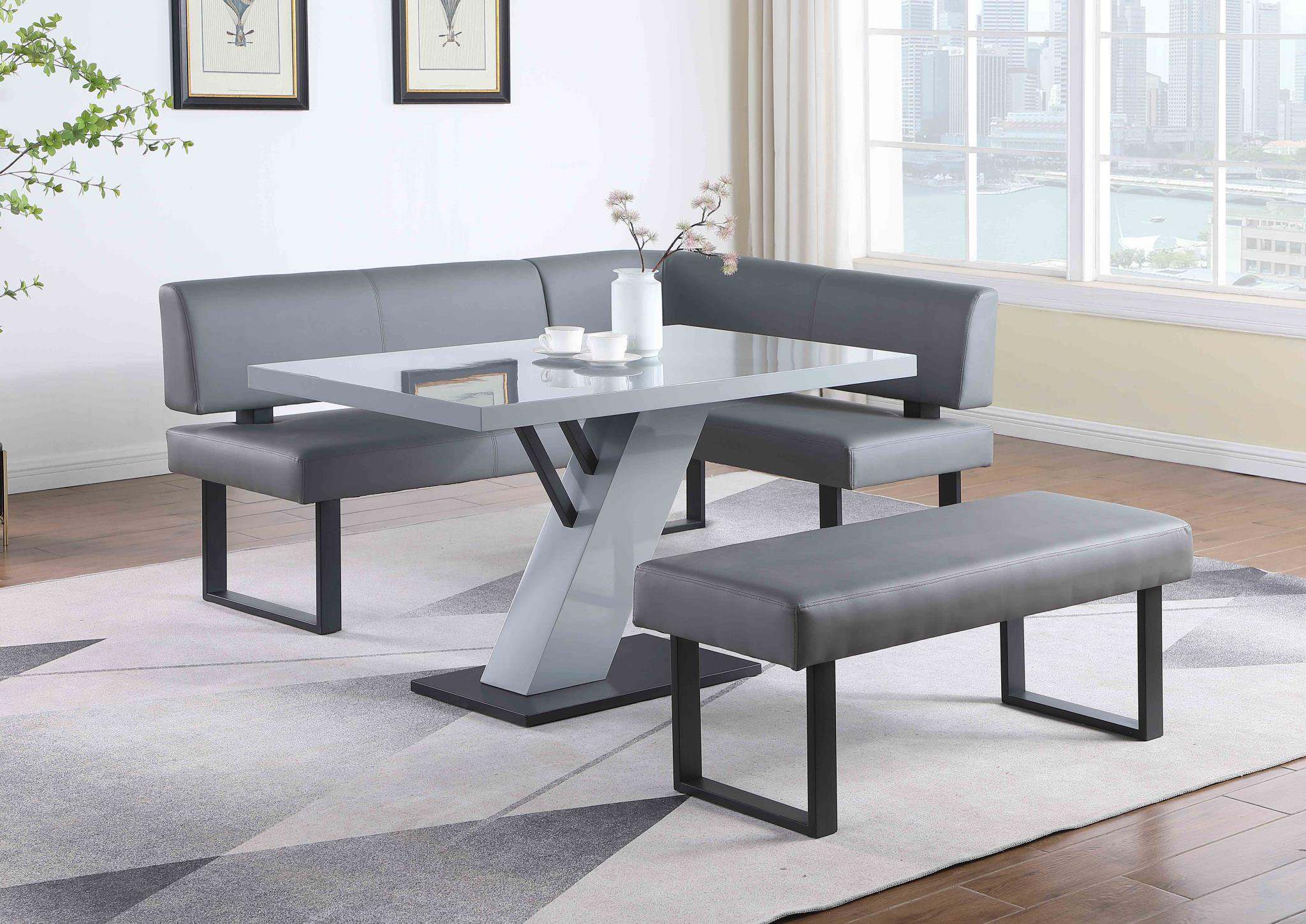 Wayfair dining set with bench new arrivals