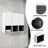 Bathroom Side Cabinet,3-Soft Close Doors,Float Mounting Design