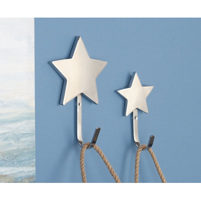 Ensemble de crochets muraux 2 pièces star Cressey
