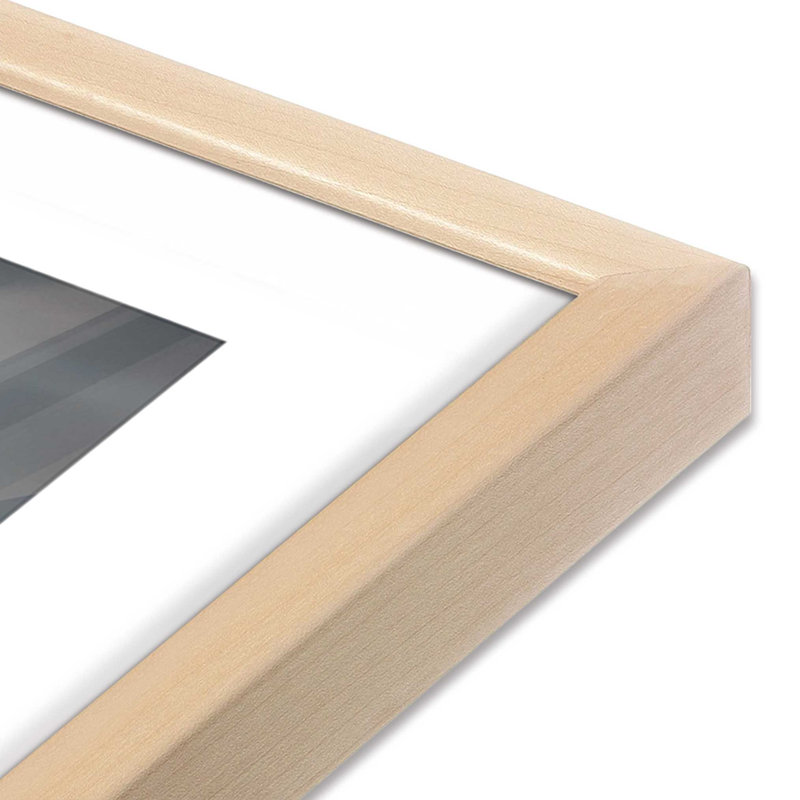 Thundering Hooves Print, Raw Maple, 19" H x 25" W