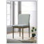 Ensemble de 2 chaises d'appoint rembourrées en tissu gris clair Natural Tone