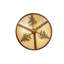 Rustic Lodge 2 - Light Semi Flush Mount
