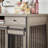 Multifunctional TV Stand Dog Crate with Two Drawers and Removable Partition, Ideal for Keeping Two Medium-Sized Dogs Comfortably-1301632204