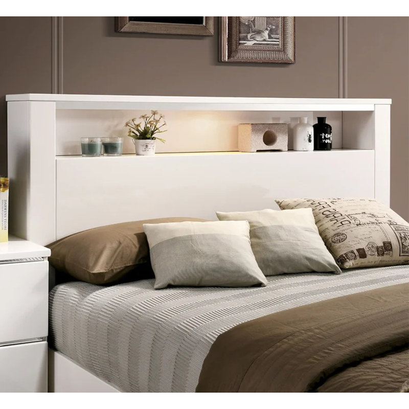 Karole Bookcase Bed, King, White